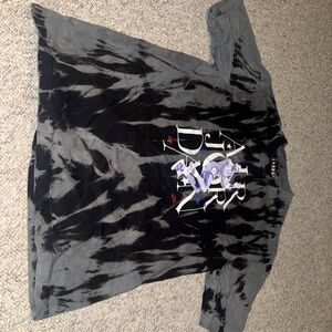 CLASSIC Michael Jordan Jump Man AOP Black T Shirt Size Small